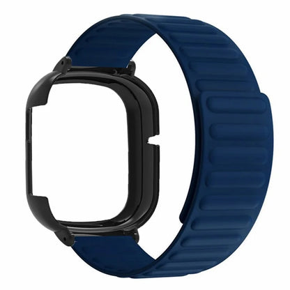 For Honor Watch 4 Silicone Watch Band Magnetic Wrist Strap with PC Watch Case