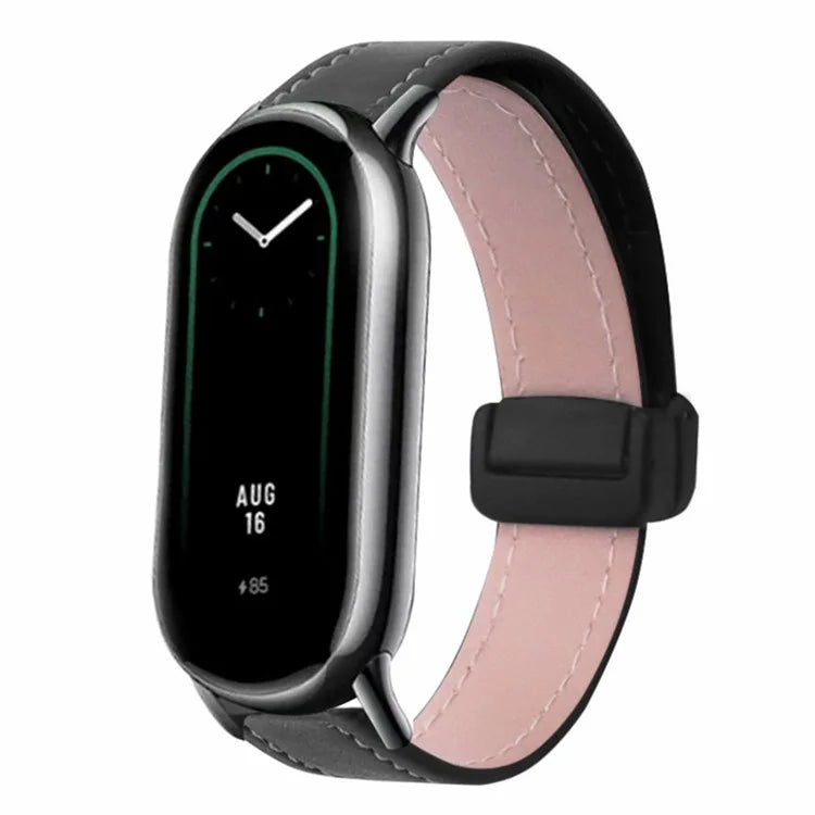 For Xiaomi Smart Band 8 / 8 NFC Watch Band  Folding Buckle Sport Strap with Black Connector