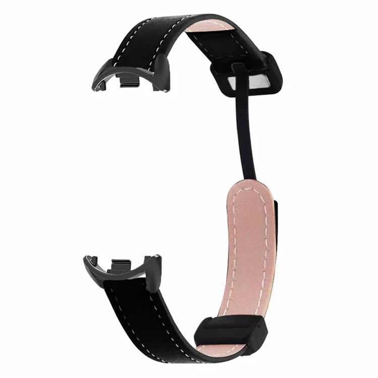 For Xiaomi Smart Band 8 / 8 NFC Watch Band  Folding Buckle Sport Strap with Black Connector