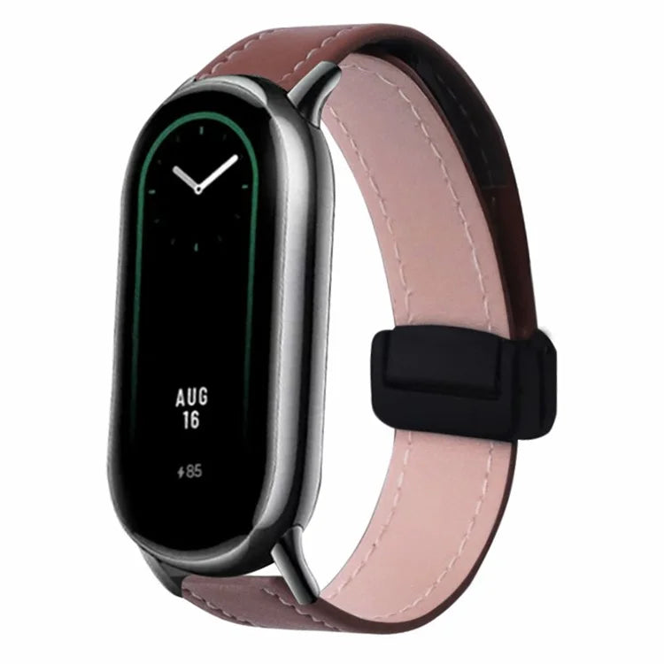 For Xiaomi Smart Band 8 / 8 NFC Watch Band  Folding Buckle Sport Strap with Black Connector