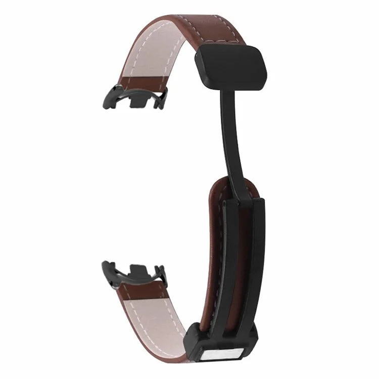 For Xiaomi Smart Band 8 / 8 NFC Watch Band  Folding Buckle Sport Strap with Black Connector