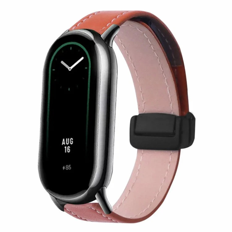 For Xiaomi Smart Band 8 / 8 NFC Watch Band  Folding Buckle Sport Strap with Black Connector