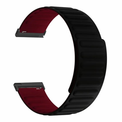 For Suunto Spartan Sport Wrist HR Baro / Suunto 7 Magnetic Band 24mm Silicone Watch Strap