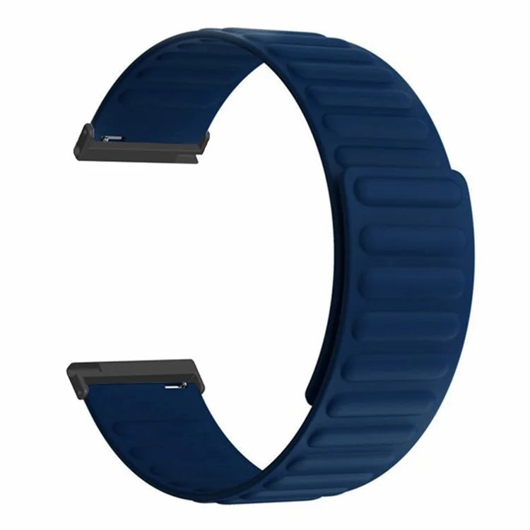 For Suunto Spartan Sport Wrist HR Baro / Suunto 7 Magnetic Band 24mm Silicone Watch Strap