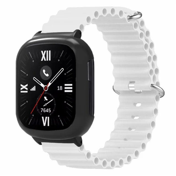 For Honor Watch 4 Wrist Strap Replacement Silicone Band with Watch Case