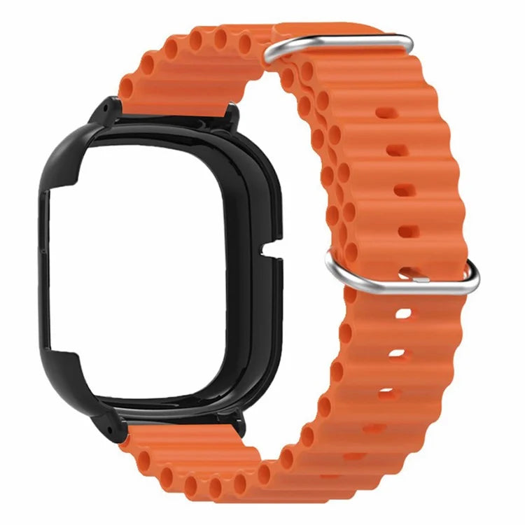 For Honor Watch 4 Wrist Strap Replacement Silicone Band with Watch Case