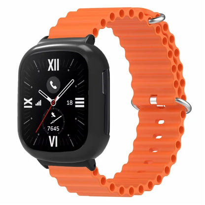 For Honor Watch 4 Wrist Strap Replacement Silicone Band with Watch Case