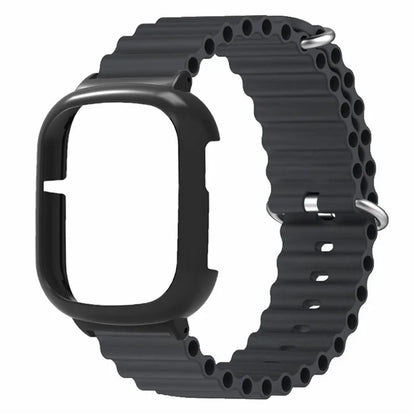 For Honor Watch 4 Wrist Strap Replacement Silicone Band with Watch Case