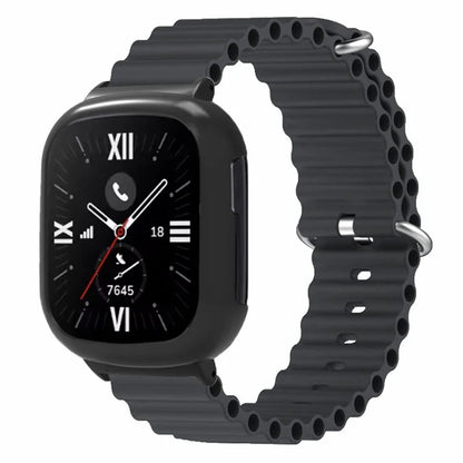 For Honor Watch 4 Wrist Strap Replacement Silicone Band with Watch Case