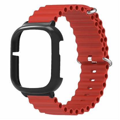 For Honor Watch 4 Wrist Strap Replacement Silicone Band with Watch Case
