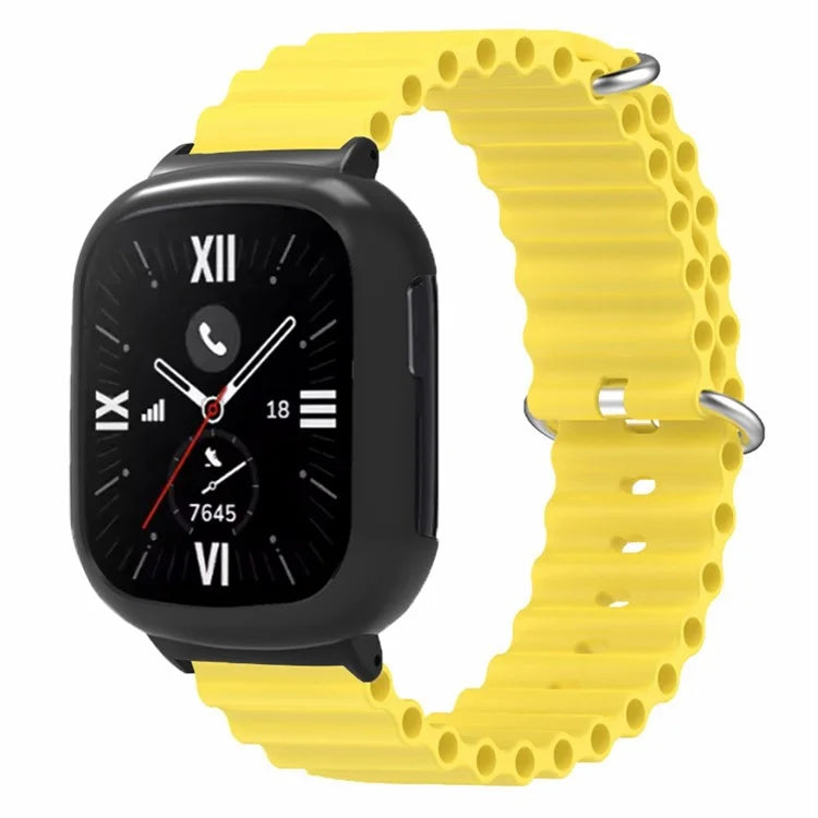 For Honor Watch 4 Wrist Strap Replacement Silicone Band with Watch Case
