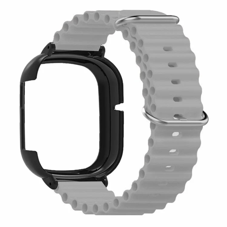 For Honor Watch 4 Wrist Strap Replacement Silicone Band with Watch Case