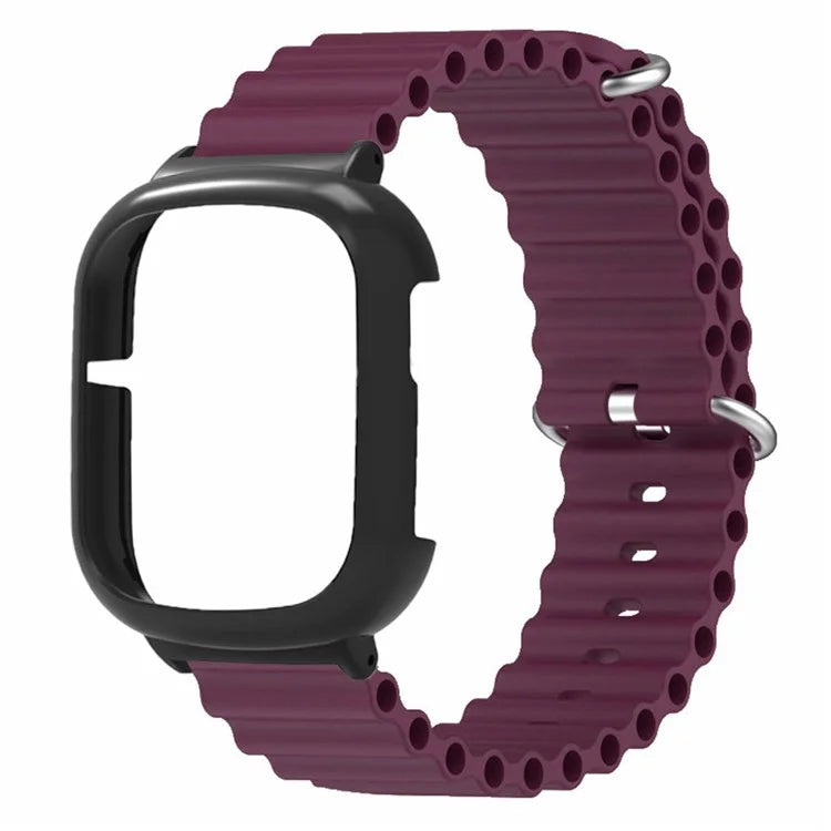 For Honor Watch 4 Wrist Strap Replacement Silicone Band with Watch Case