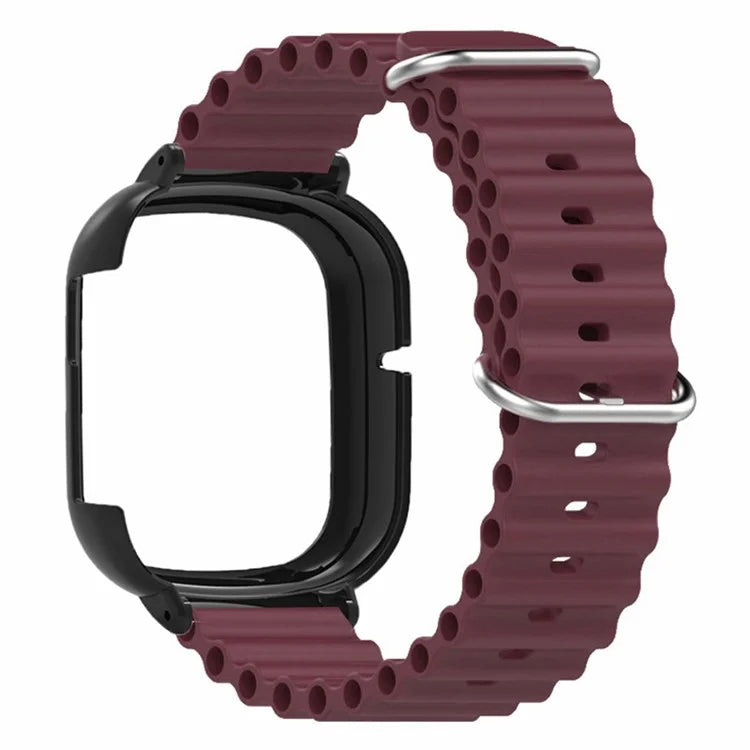 For Honor Watch 4 Wrist Strap Replacement Silicone Band with Watch Case