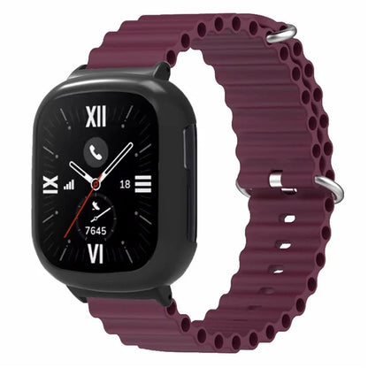 For Honor Watch 4 Wrist Strap Replacement Silicone Band with Watch Case