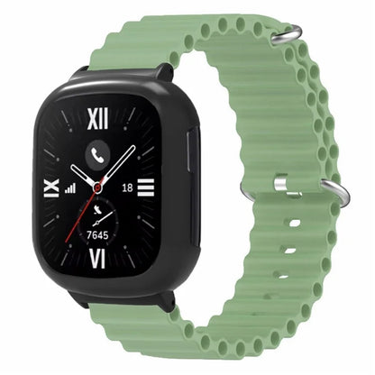 For Honor Watch 4 Wrist Strap Replacement Silicone Band with Watch Case