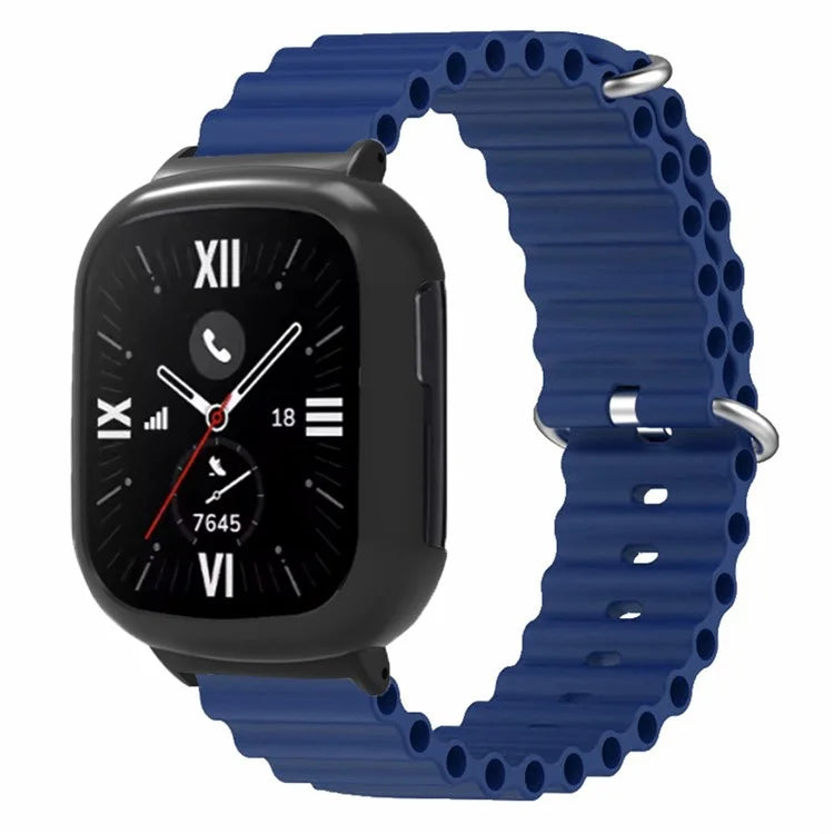 For Honor Watch 4 Wrist Strap Replacement Silicone Band with Watch Case