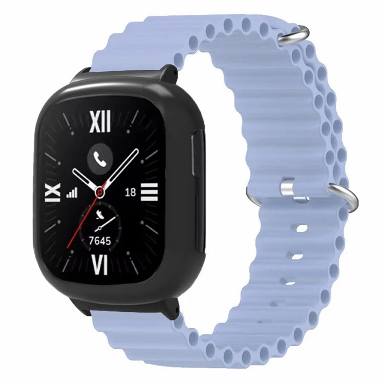 For Honor Watch 4 Wrist Strap Replacement Silicone Band with Watch Case
