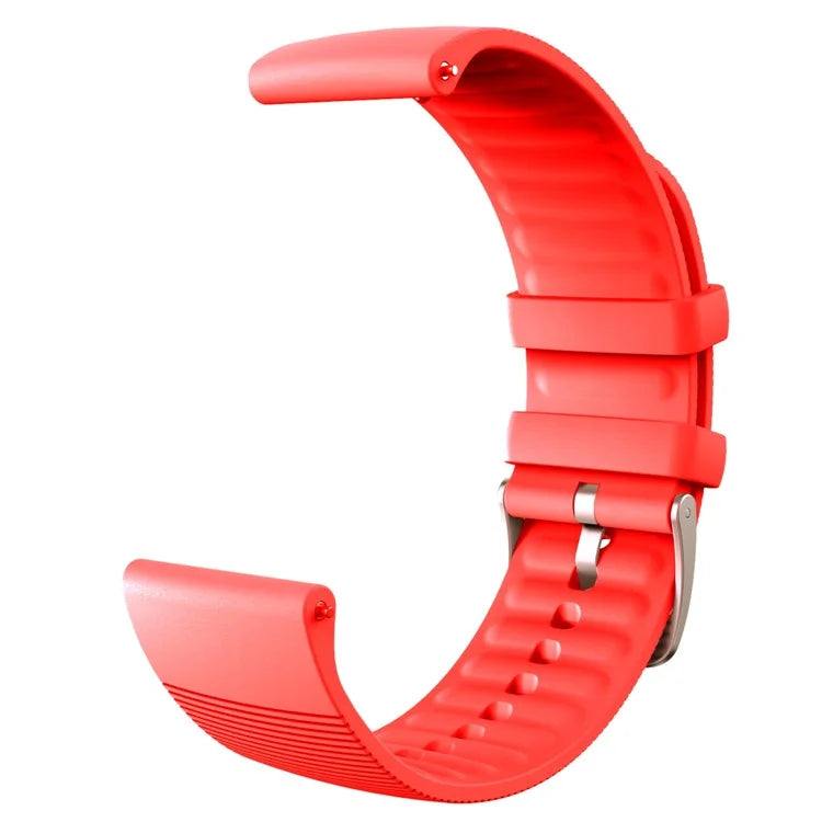 For Huami Amazfit GTS3 Solid Color Wrist Band Adjustable Silicone Watch Strap