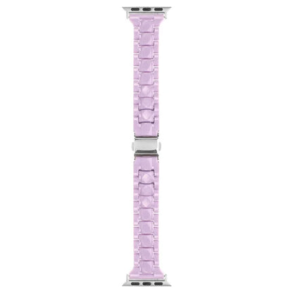 For Apple Watch Series 9 8 7 41mm / 6 5 4 SE (2023) SE (2022) SE 40mm / 3 2 1 38mm Resin Bands 3-Bead Watch Strap