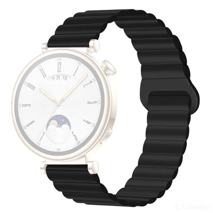 For Garmin Forerunner 265S / 255S / Venu 2S Silicone Watch Band 18mm Magnetic Wrist Strap