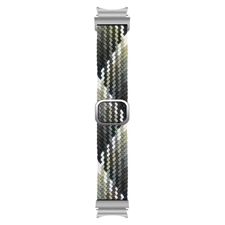 For Samsung Galaxy Watch6 / Watch 5 / Watch4 Strap Adjustable Nylon Braided Watch Band