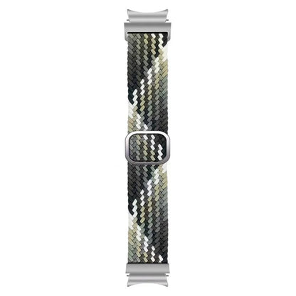 For Samsung Galaxy Watch6 / Watch 5 / Watch4 Strap Adjustable Nylon Braided Watch Band