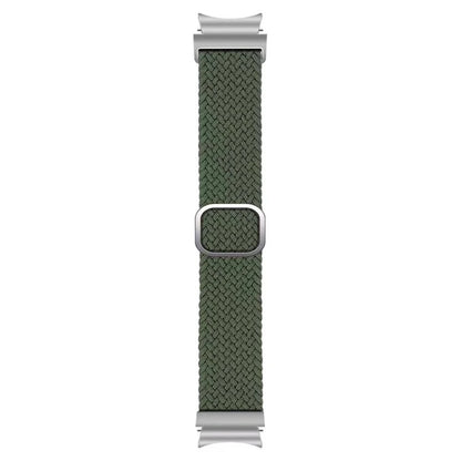 For Samsung Galaxy Watch6 / Watch 5 / Watch4 Strap Adjustable Nylon Braided Watch Band