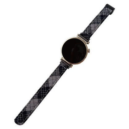 20mm Universal Replacement Wrist Band Magnetic Buckle Canvas Watch Strap