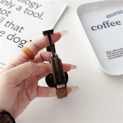 20mm Universal Replacement Wrist Band Magnetic Buckle Canvas Watch Strap