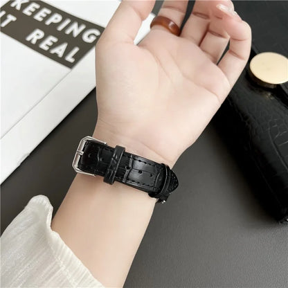 For Xiaomi Smart Band 8 Pro PU Leather Wristband Bracelet