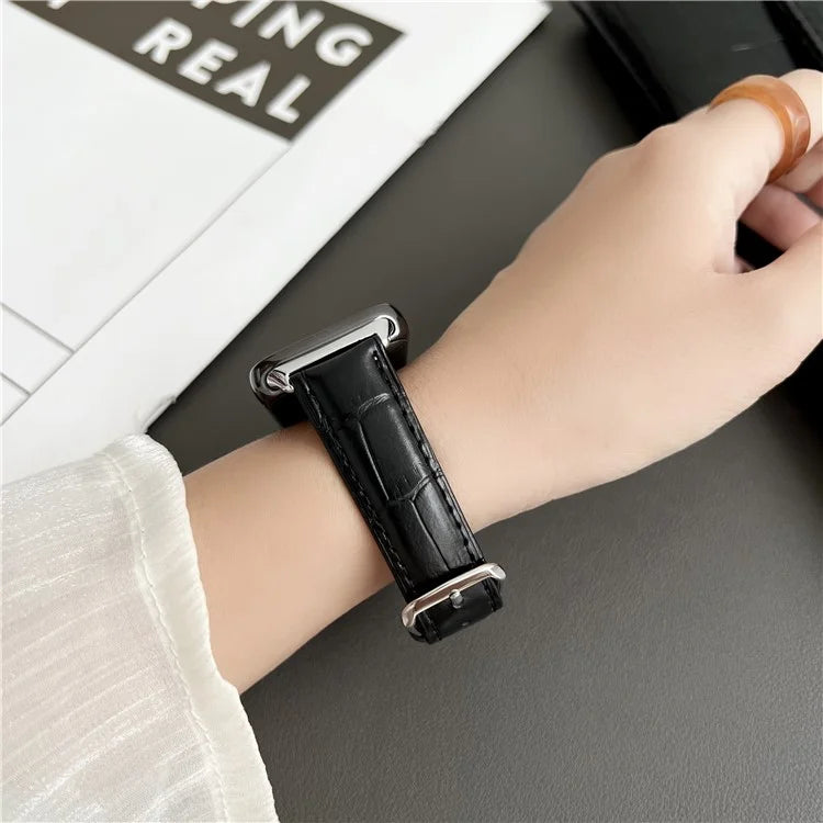 For Xiaomi Smart Band 8 Pro PU Leather Wristband Bracelet