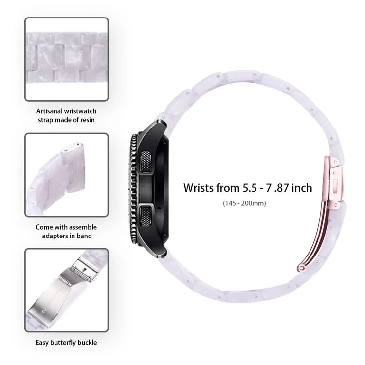 For Misfit Vapor Resin Watch Strap Replacement Waterproof Watch Band