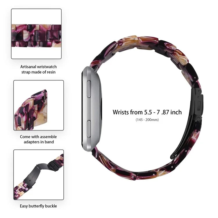 For Misfit Vapor Resin Watch Strap Replacement Waterproof Watch Band