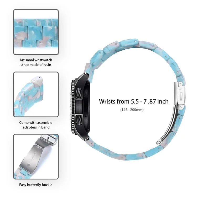 For Misfit Vapor Resin Watch Strap Replacement Waterproof Watch Band