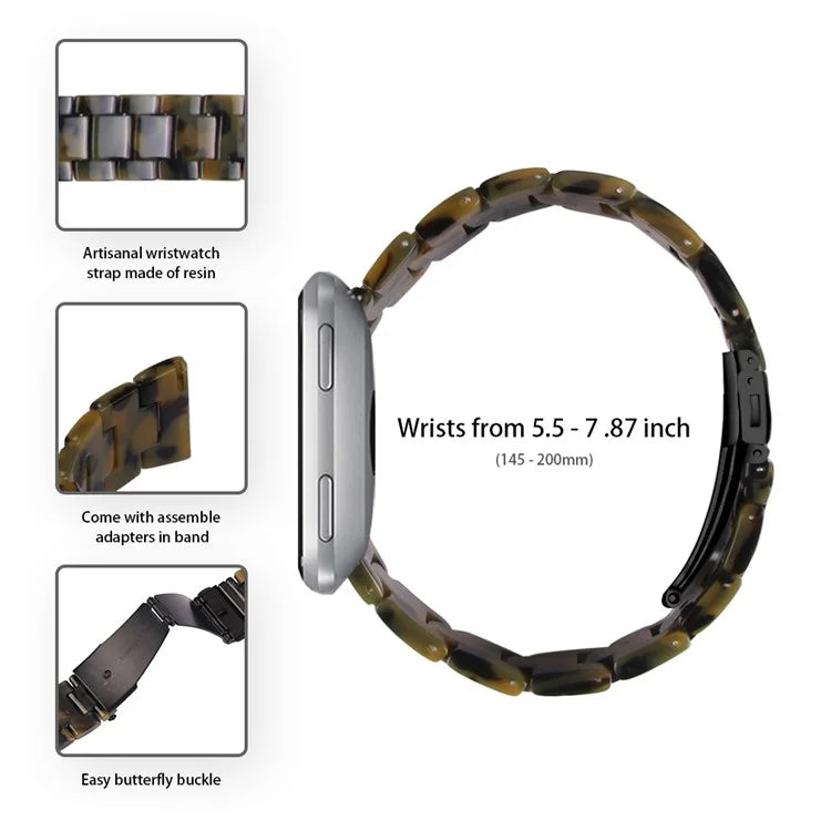 For Misfit Vapor Resin Watch Strap Replacement Waterproof Watch Band