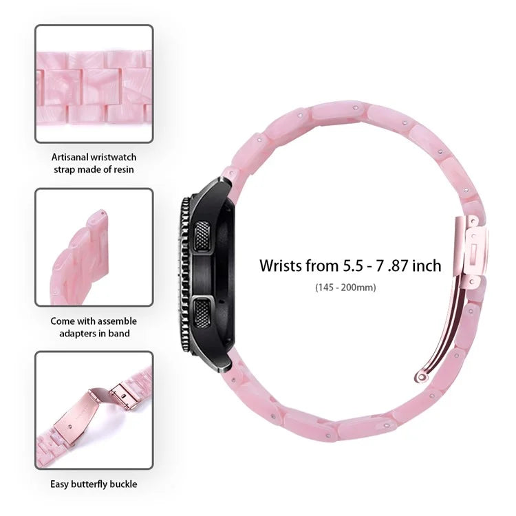 For Misfit Vapor Resin Watch Strap Replacement Waterproof Watch Band