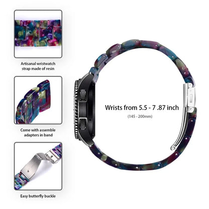 For Misfit Vapor Resin Watch Strap Replacement Waterproof Watch Band / Green