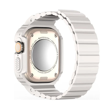 DUX DUCIS OA Series One-piece Watchband For Apple Watch Ultra  /  Ultra 2 49mm Watch Strap with Case