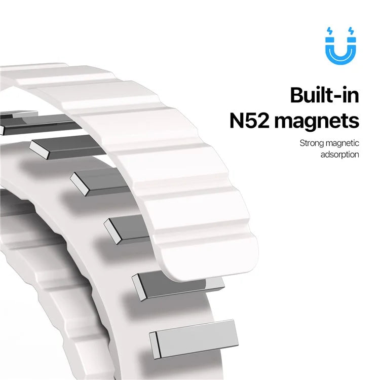 DUX DUCIS OA Series One-piece Watchband For Apple Watch Ultra  /  Ultra 2 49mm Watch Strap with Case