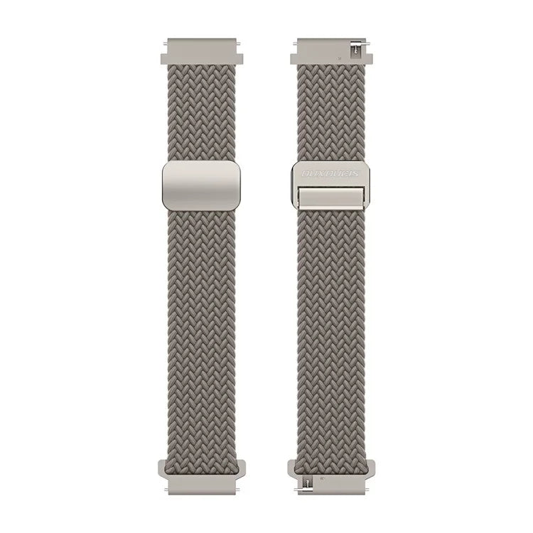 DUX DUCIS Mixture Pro Series Nylon Woven Strap for Samsung Galaxy Watch6  /  Watch5  /  Huawei Watch GT3 Magnetic Buckle 20mm Watchband