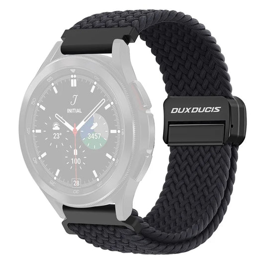 DUX DUCIS Mixture Pro Series Nylon Woven Strap for Samsung Galaxy Watch3 45mm / Huawei Watch Ultimate Magnetic Buckle 22mm Watchband