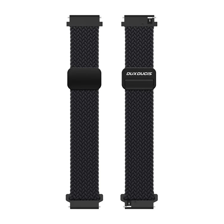 DUX DUCIS Mixture Pro Series Nylon Woven Strap for Samsung Galaxy Watch3 45mm / Huawei Watch Ultimate Magnetic Buckle 22mm Watchband