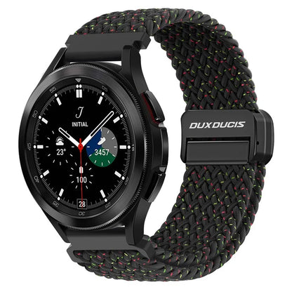 DUX DUCIS Mixture Pro Series Nylon Woven Strap for Samsung Galaxy Watch3 45mm / Huawei Watch Ultimate Magnetic Buckle 22mm Watchband