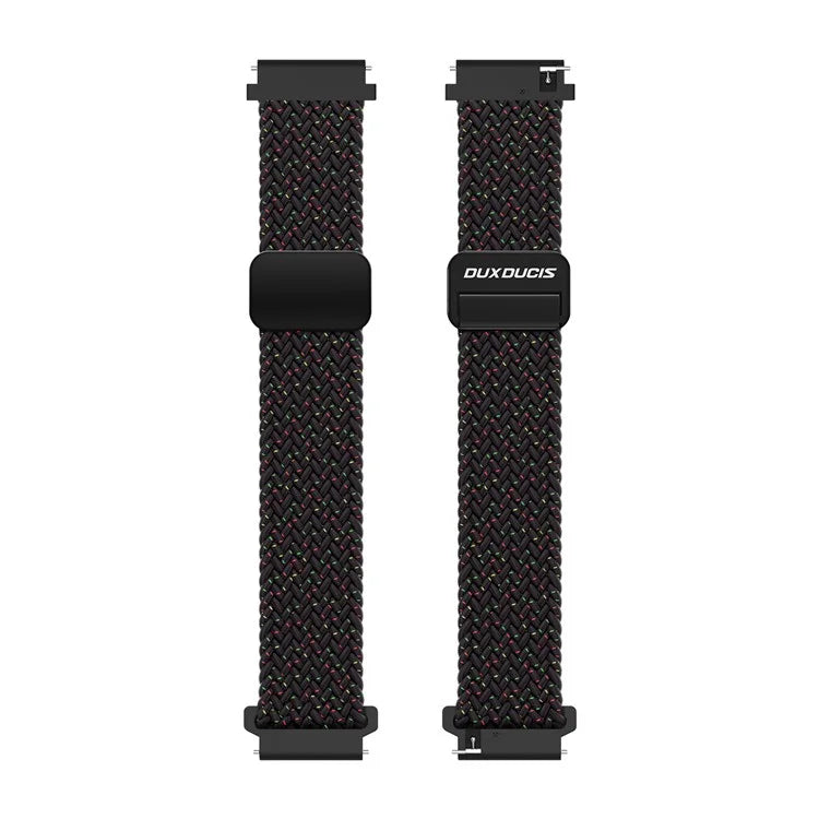 DUX DUCIS Mixture Pro Series Nylon Woven Strap for Samsung Galaxy Watch3 45mm / Huawei Watch Ultimate Magnetic Buckle 22mm Watchband