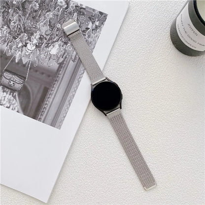 For Samsung Galaxy Watch6 / Garmin Venu Sq 2 Watch Band 20mm  Stainless Steel Strap