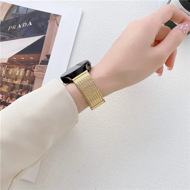 For Samsung Galaxy Watch6 / Garmin Venu Sq 2 Watch Band 20mm  Stainless Steel Strap