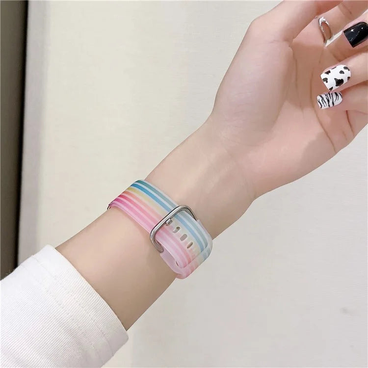 For Samsung Gear S3 Classic / Garmin Vivoactive 4 Silicone Watch Band 22mm Matte Replacement Straps