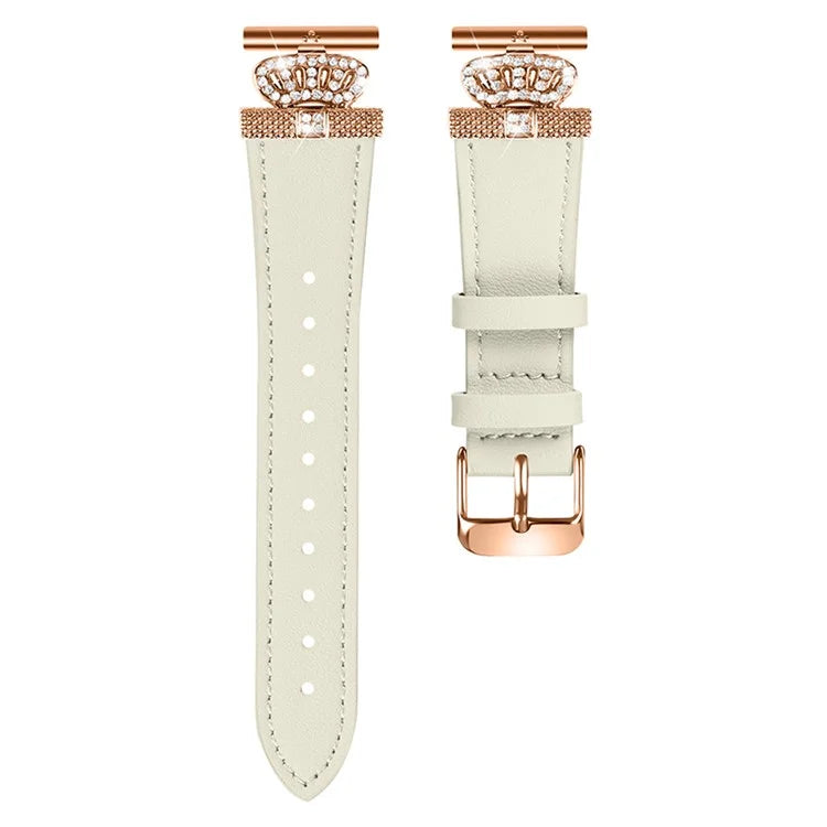 For Garmin Forerunner 645 / 645 Music Watch Band with Rose Gold Buckle Stylish Replace Strap