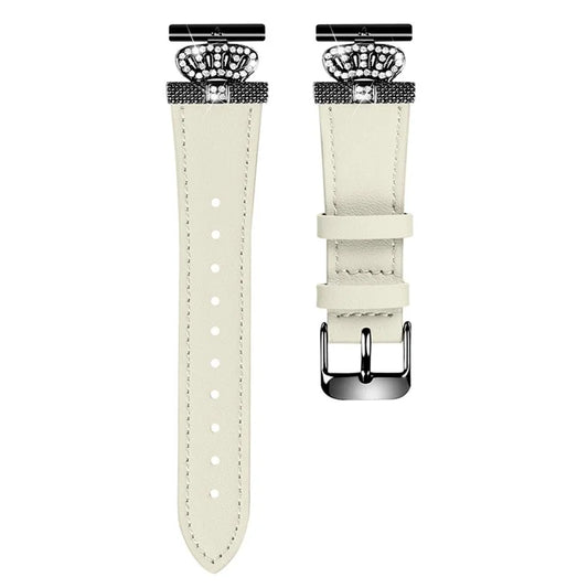For Samsung Galaxy Watch4 40mm 42mm  /  44mm  /  46mm  /  Watch5 40mm  /  44mm  /  45mm Band Genuine Cow Leather Strap, Black Connector